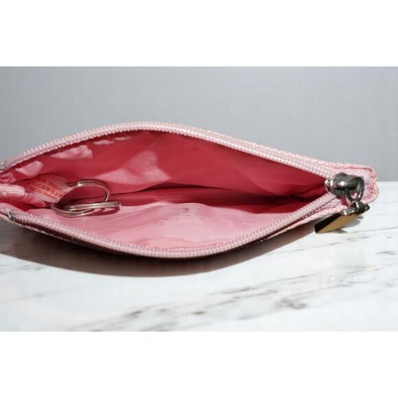 Hello Kitty Pink Quilted Shoulder Bag & Matching Wallet Set – Bow Print – Read - Picture 12 of 15